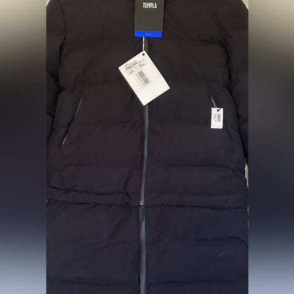 NWT MSRP $2400 TEMPLA Women's Black 3L Verba Convertible Down Coat - Size Large - Picture 11 of 11